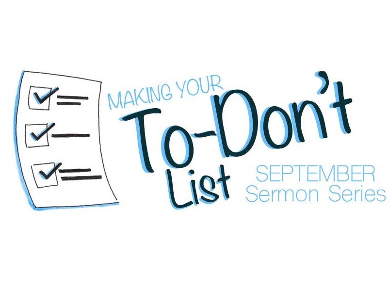 To-Don’t List